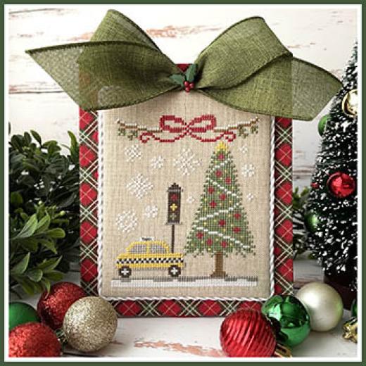 Stickvorlage Country Cottage Needleworks - Big City Christmas - Street Scene