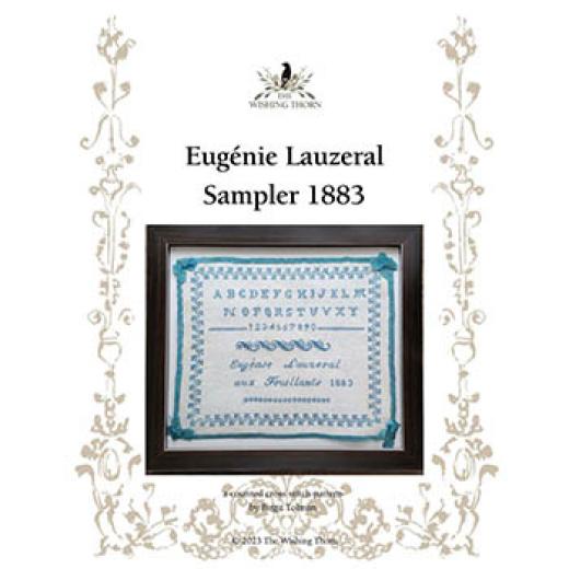 Stickvorlage The Wishing Thorn - Eugenie Lauzeral 1883 Sampler