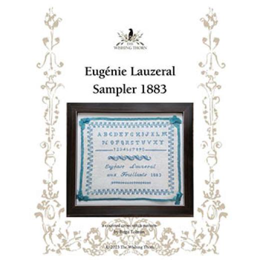 Stickvorlage The Wishing Thorn - Eugenie Lauzeral 1883 Sampler