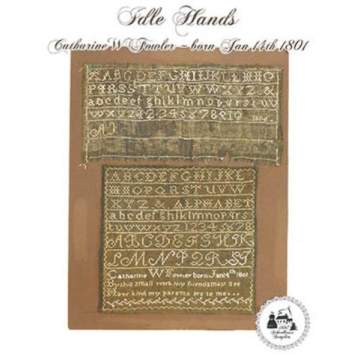 Stickvorlage 1897 Schoolhouse Samplers - Idle Hands