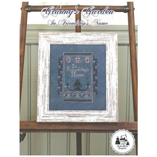 Stickvorlage 1897 Schoolhouse Samplers - Grannys Garden