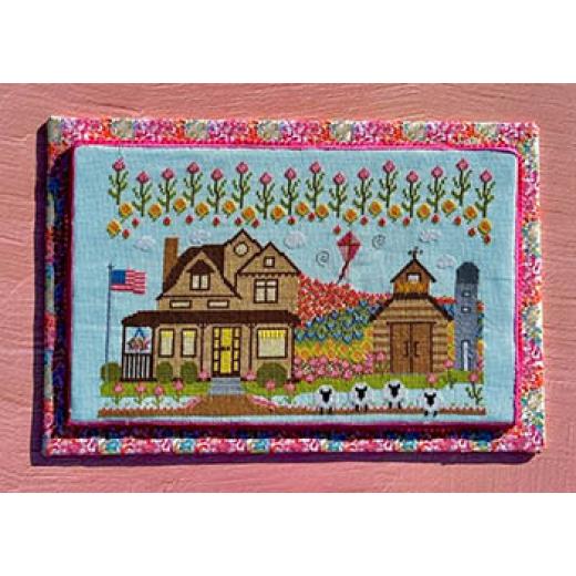 Stickvorlage Pickle Barrel Designs - Spring At Thistle Creek