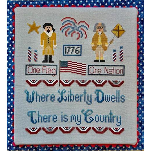 Stickvorlage Pickle Barrel Designs - Liberty Dwells