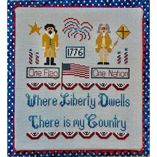 Stickvorlage Pickle Barrel Designs - Liberty Dwells