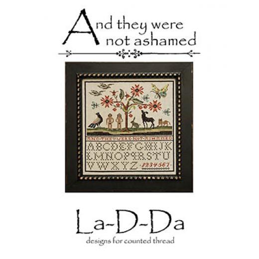 Stickvorlage La D Da - And They Were Not Ashamed