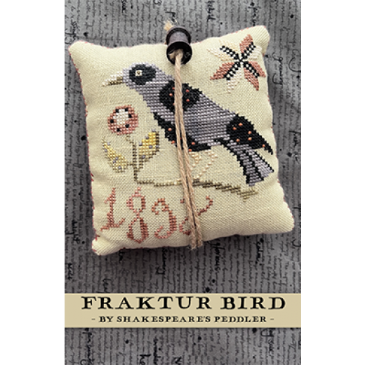 Stickvorlage Shakespeares Peddler - Fraktur Bird