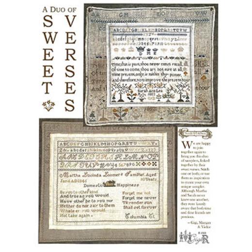 Stickvorlage Needle WorkPress - Duo Of Sweet Verses