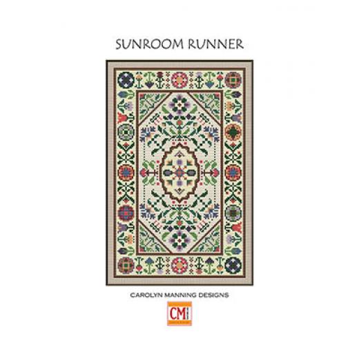 Stickvorlage CM Designs - Sunroom Runner