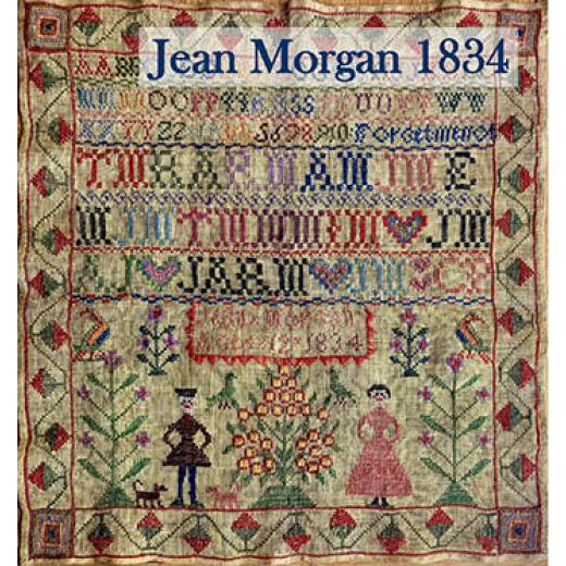 Stickvorlage Needle WorkPress - Jean Morgan 1834
