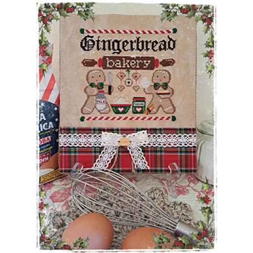 Stickvorlage Fairy Wool In The Wood - Gingerbread Bakery