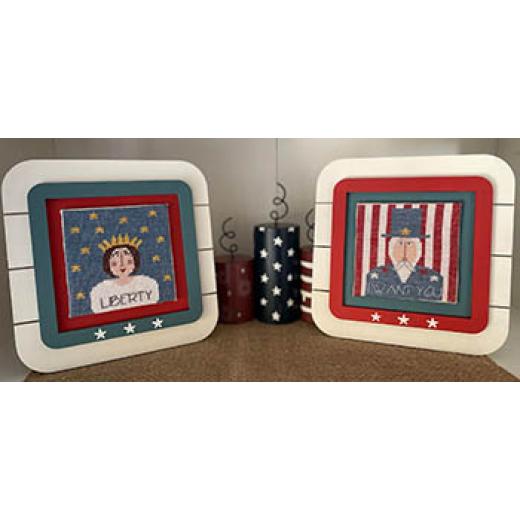 Patriotic Couple - Mani Di Donna (Stickvorlage)