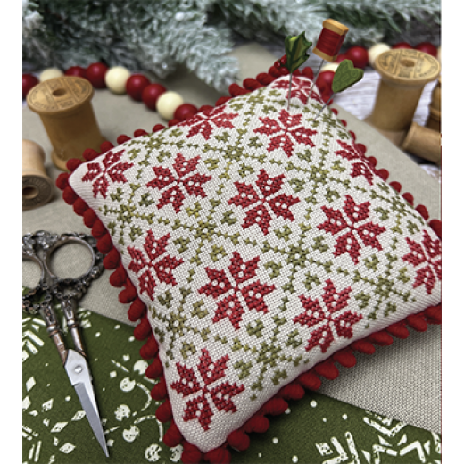Stickvorlage Primrose Cottage Stitches - Christmas Quilt