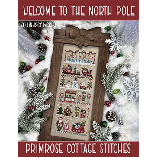 Welcome To The North Pole - Primrose Cottage Stitches (Stickvorlage)