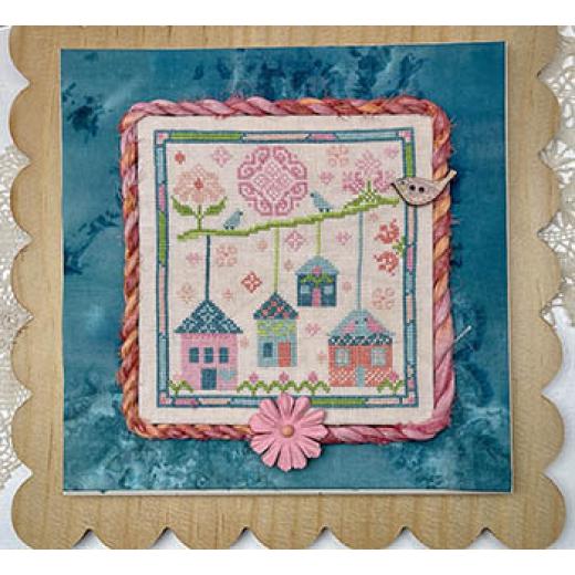 Stickvorlage Jan Hicks Creates - Spring Cottages