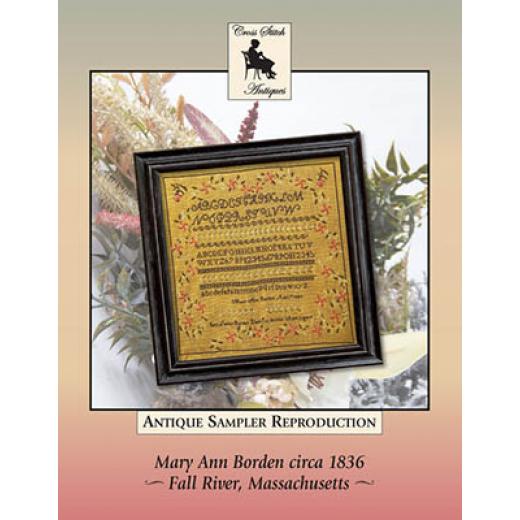 Stickvorlage Cross Stitch Antiques - Mary Ann Borden 1836 Massachusetts