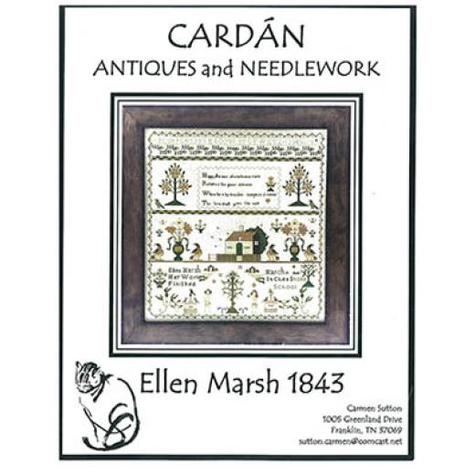 Stickvorlage Cardan Antiques & Needlework - Ellen Marsh 1843