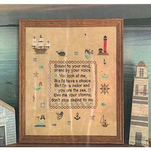 Siren Of The Sea - Needle Bling Designs (Stickvorlage)