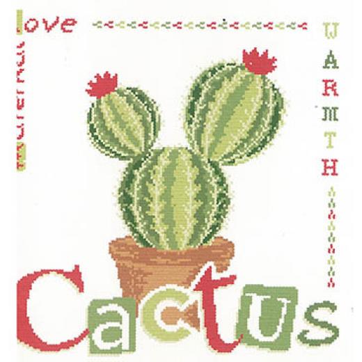 Stickvorlage Lilipoints - Cactus