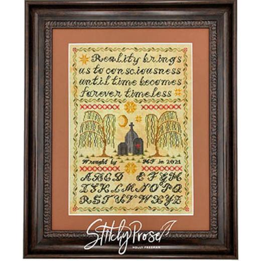 Stickvorlage Stitchy Prose - Forever Timeless Mourning Sampler