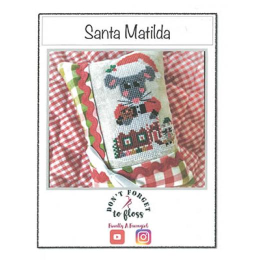 Stickvorlage Finally A Farmgirl Designs - Santa Matilda