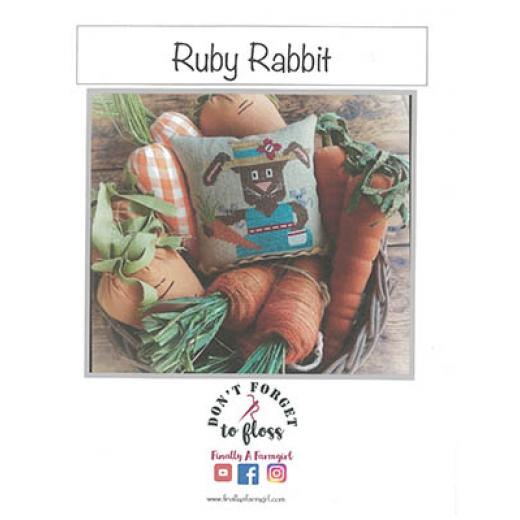 Stickvorlage Finally A Farmgirl Designs - Ruby Rabbit