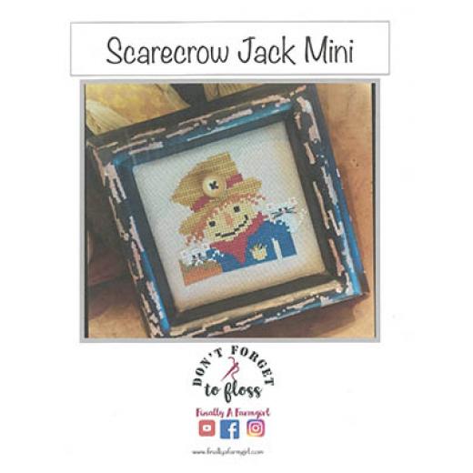 Stickvorlage Finally A Farmgirl Designs - Scarecrow Jack Mini