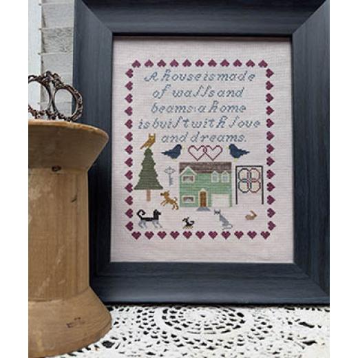 Stickvorlage SamBrie Stitches Designs - House Into A Home