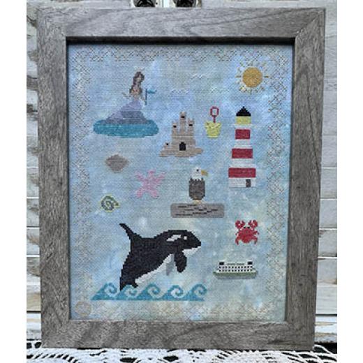 Beach Sampler - SamBrie Stitches Designs (Stickvorlage)