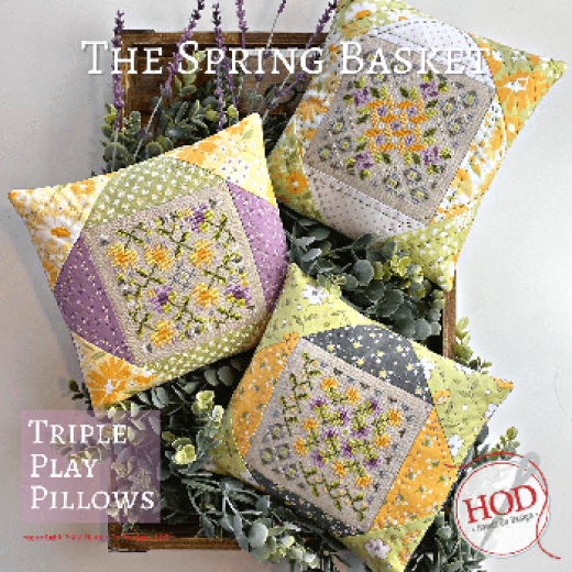 Stickvorlage Hands On Design - Spring Basket