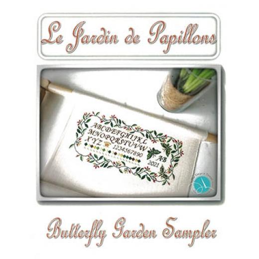 Stickvorlage Elegant Thread - Le Jardin De Papillons