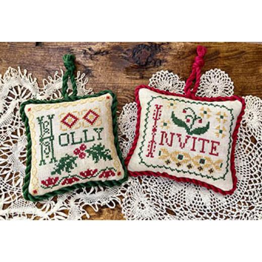 Stickvorlage Jan Hicks Creates - Vintage Christmas Alphabet 4