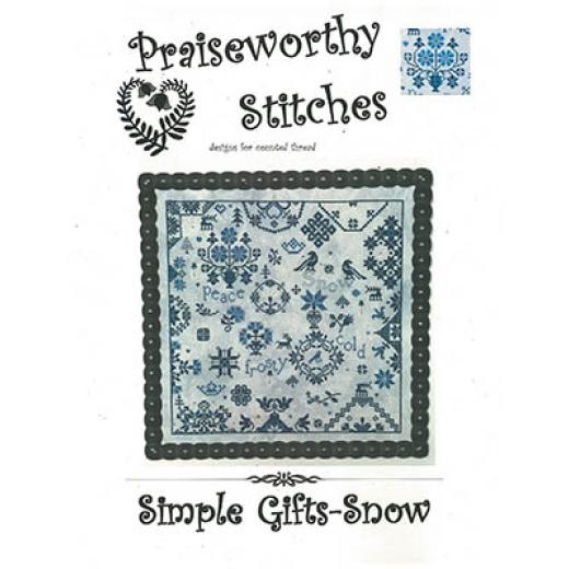Stickvorlage Praiseworthy Stitches - Simple Gifts - Snow