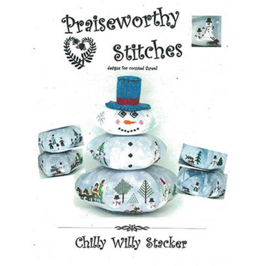 Stickvorlage Praiseworthy Stitches - Chilly Willy Stacker