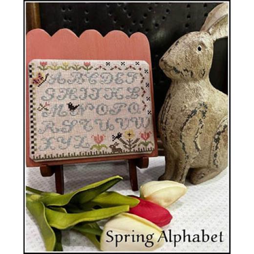 Stickvorlage The Scarlett House - Spring Alphabet