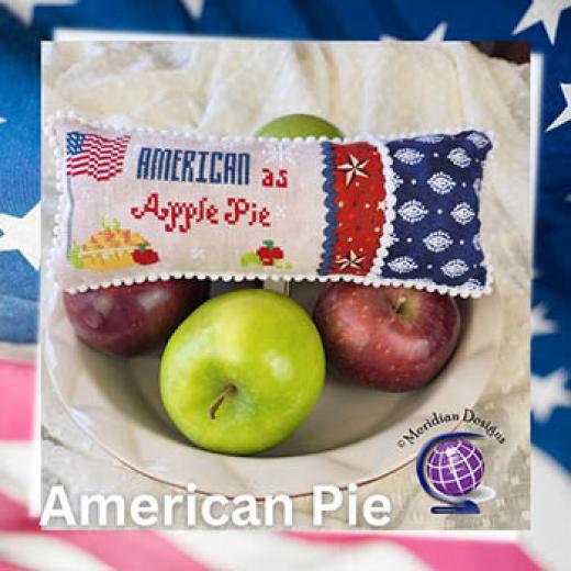 Stickvorlage Meridian Designs - American Pie