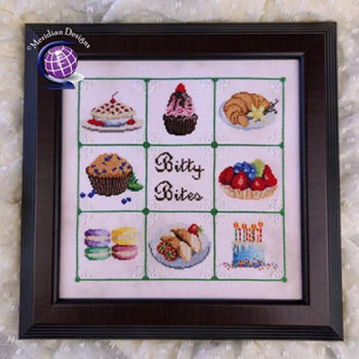 Stickvorlage Meridian Designs - Bitty Bites