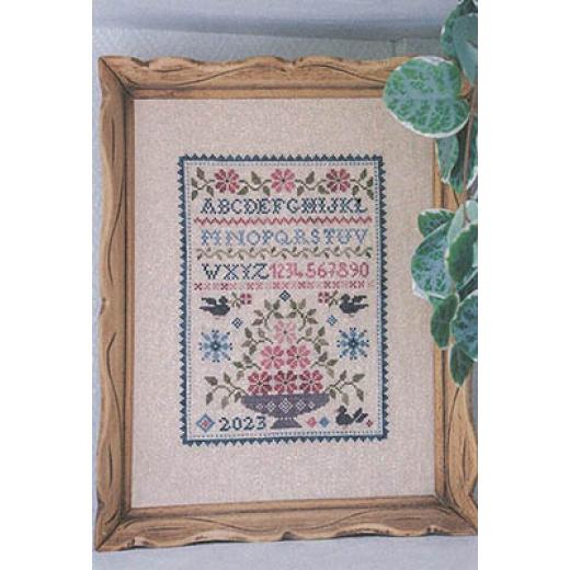 Stickvorlage Tralala - Sampler Fleuri