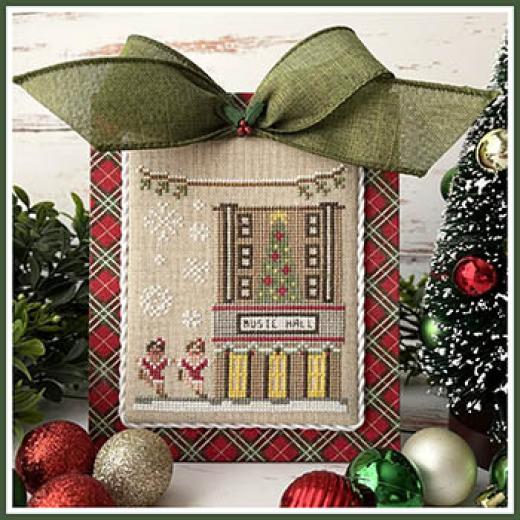 Big City Christmas Music Hall - Country Cottage Needleworks (Stickvorlage)