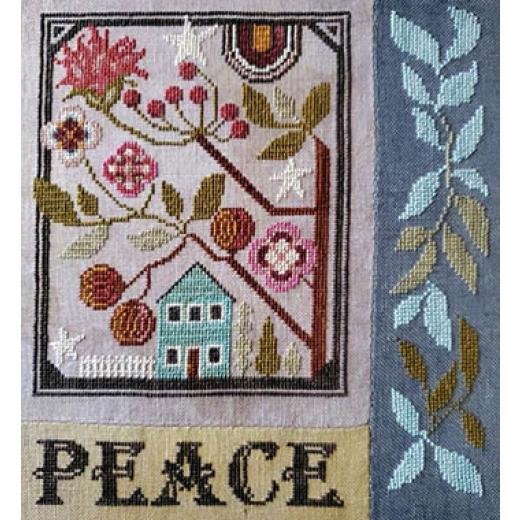 Peace - The Artsy Housewife (Stickvorlage)