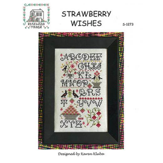 Stickvorlage Rosewood Manor Designs - Strawberry Wishes