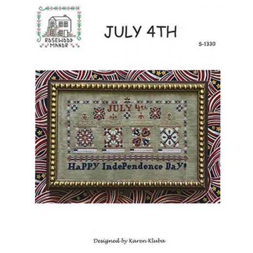 Stickvorlage Rosewood Manor Designs - July 4th