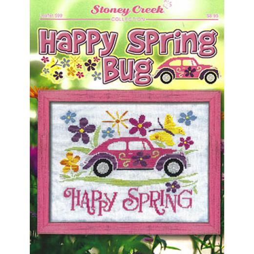 Stickvorlage Stoney Creek Collection - Happy Spring Bug