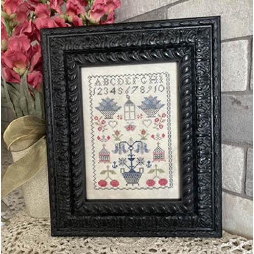 Jobienas Little Sampler - From the Heart (Stickvorlage)