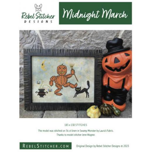 Stickvorlage Rebel Stitcher Designs - Midnight March