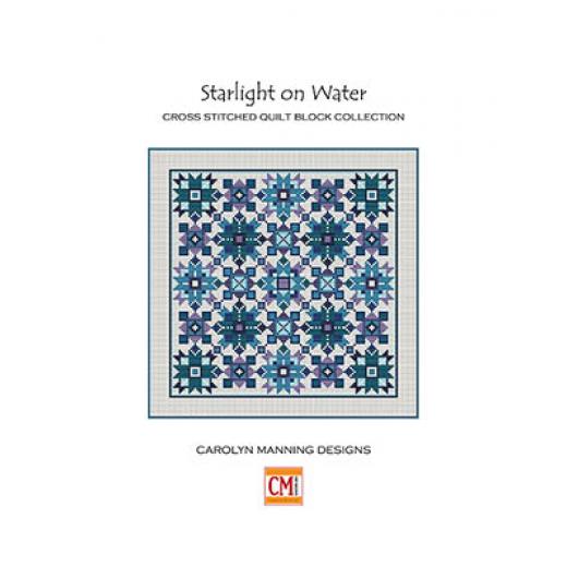 Stickvorlage CM Designs - Starlight On Water
