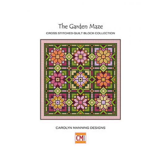 Stickvorlage CM Designs - Garden Maze