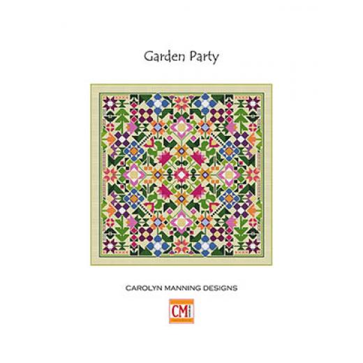 Stickvorlage CM Designs - Garden Party
