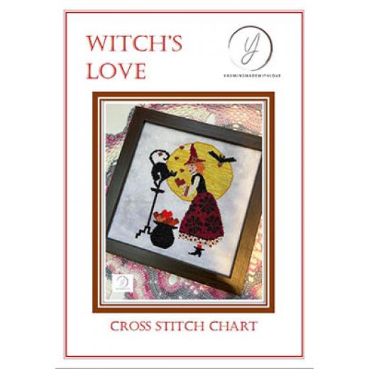 Stickvorlage Yasmins Made With Love - Witchs Love