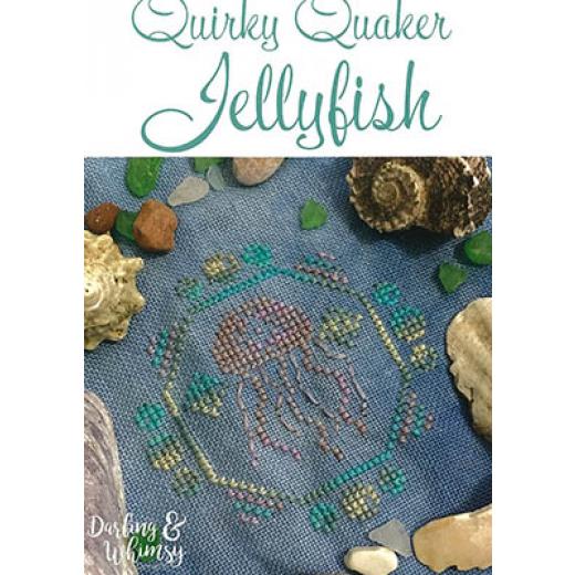 Stickvorlage Darling & Whimsy Designs - Quirky Quaker - Jellyfish