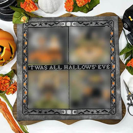 Stickvorlage Tiny Modernist Inc - Twas All Hallows Eve Series 1